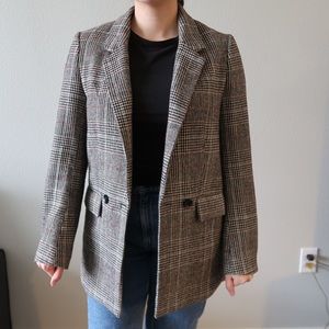 Classy Academia Tweed Look Blazer